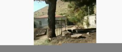 Laçının mərkəzindən son görüntülər... - VİDEO