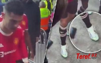 Ronaldo nalayiq və aqressiv davranışda ittiham olunur