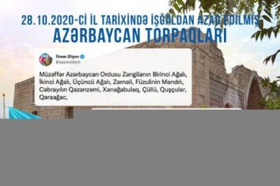 12 kəndin işğaldan azad edilməsindən 2 il keçir – SİYAHI