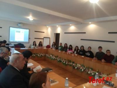 Yunus Oğuzun “Cığır”-ı Pedaqoji Universitetdə- ÖZƏL
