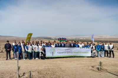 “AzerGold” QSC tərəfindən Beynəlxalq Yer Gününə həsr olunmuş tədbirlər keçirilib - FOTO