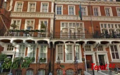 AZƏRBAYCANIN LONDONDAKI SƏFİRLİYİNƏ HÜCUM OLDU -