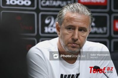 “Neftçi”nin baş məşqçisi: