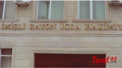 İmişlinin icra başçısı rüşvət almır... ona görə də insanlara kömək edə bilmir... -