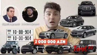 Gəncənin İcra Ba.şəsının oğlunun 2 milyonlkuq maşın kolleksiyası - Mehman Hüseynov