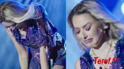 Konsertində evləndiyini açıqlayan Hadisə bu dəfə ağladı - VİDEO