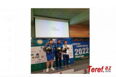 Atıcımız Ruslan Lunyov Avropa çempionu olub