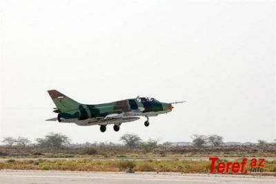 İranda “SU-22” qırıcı təyyarəsi qəzaya uğrayıb