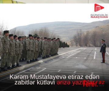 Naxçıvan Əlahiddə Ümumqoşun Ordusunda kütləvi narazılıq -