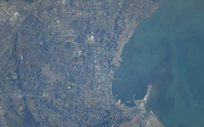 Rusiya kosmonavtı Beynəlxalq Kosmik Stansiyadan Bakının şəklini çəkib