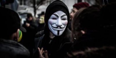 Anonymous gürcü xalqını dəstəklədi - Hökumətə kibermüharibə elan etdi
