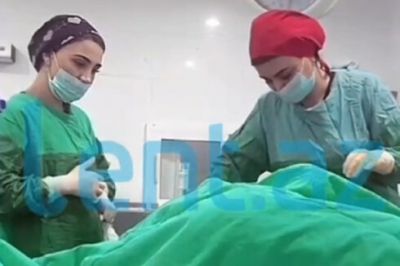 Plastik cərrahın əməliyyat zamanı canlı yayın açması ilə bağlı - ARAŞDIRMA BAŞLADI