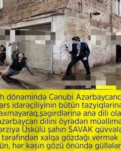 Mərziyə Əhmədi Üskülü - Cənubi Azərbaycanın mərd fədai qızıə FOTO