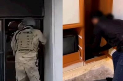 Türkiyədə zəlzələ zamanı həbsxanadan qaçan şəxs atasının evindəki gizli yerdə ələ keçdi