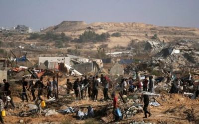 Humanitar yardım məntəqəsi atəşə tutuldu, ölən və xəsarət alanlar var