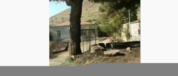 Laçının mərkəzindən son görüntülər... - VİDEO
