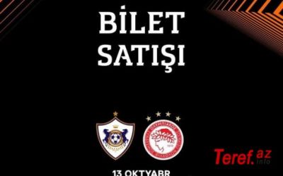 "Qarabağ"ın "Olimpiakos"la ev oyununa cəmi 300 bilet qalıb