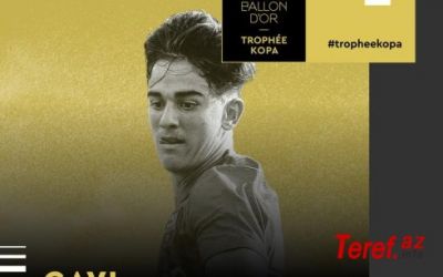İlin ən yaxşı gənc futbolçusu açıqlanıb