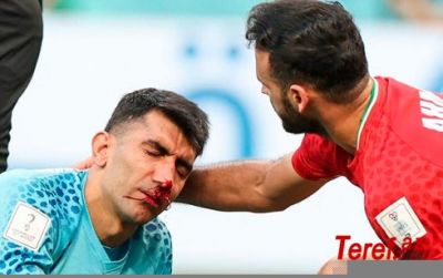 İran yığmasının qapıçısı DÇ-ni xərəkdə tərk etdi