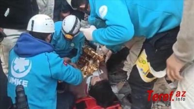 156 saat sonra daha bir möcüzə: 18 yaşlı qız xilas edildi
