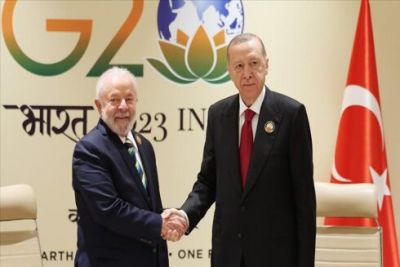 Ərdoğan Braziliya Prezidenti ilə görüşüb