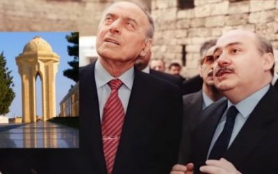 "Heydər Əliyev dedi ki, utanmırsınız, indiyə qədər burda bir abidə yoxdur?" "Heydər Əliyev dedi ki, utanmırsınız, indiyə qədər burda bir abidə yoxdur?"