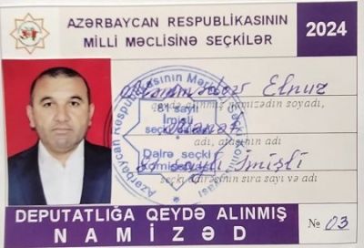 Hüseyn Abdullayevi həbs etdirən şəxs deputat olmaq istəyir Hüseyn Abdullayevi həbs etdirən şəxs deputat olmaq istəyir