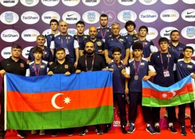 Azərbaycan sərbəst güləş millisi Avropa çempionu oldu