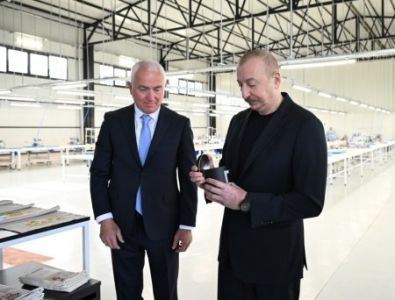İlham Əliyev Laçında açılışlar etdi - FOTO