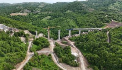 Prezidentlər Kəlbəcər-Laçın avtomobil yolunda