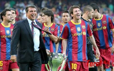 Laporta Messini “Barselona” tarixinin ən yaxşı oyunçusu hesab edir