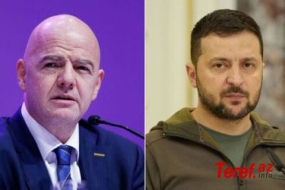 Zelenski dünya çempionatının finalında nitq söyləyə bilər