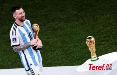 Messi ilin idmançısı seçildi