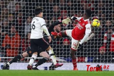“Arsenal” “Mançester Yunayted” matçında 5 qol vuruldu - VİDEO