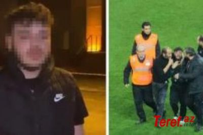 Meydançada qalmaqal yaradan azarkeşin üzr videosu çıxdı: