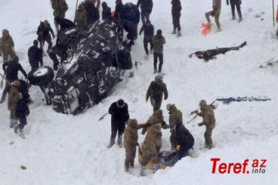 Tacikistanda növbəti qar uçqunu: Ölənlər var