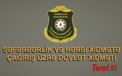 Səfərbərlik İdarəsinin rəis müavini və şöbə rəisi həbs olundu