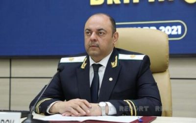 Baş prokurorun birinci müavini və Bakı şəhər prokuroru Fazil Mustafanın güllələndiyi yerə gedib