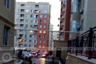 Bakıda çoxmərtəbəli binadakı mənzil qəsdən yandırılıb? - TƏFƏRRÜAT + YENİLƏNİB/FOTO