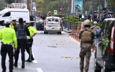 "Terror aktının törədildiyi yerdə 9,7 kq S-4 partlayıcısı və silah-sursat aşkarlanıb" - Türkiyə DİN