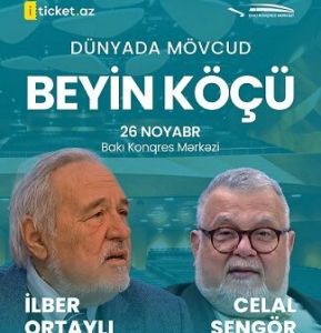 Bakıda Celal Şengör və İlber Ortaylı ilə tarixi görüş
