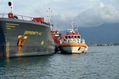 Türkiyə sahillərində gəmi partlayışı: Yaralananlar var - FOTO