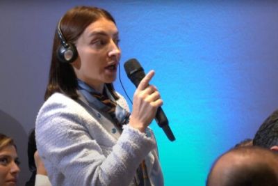 Azərbaycan səfiri Paris Sülh Forumunda Paşinyana cavab verib