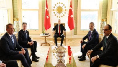 Ərdoğanın Blinkenlə müzakirə etdiyi məsələlər açıqlanıb
