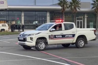 Batumi aeroportunda BOMBA HƏYƏCANI: bütün reyslər təxirə salındı - VİDEO