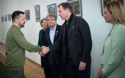 Zelenski Konqresin nümayəndələri ilə görüşdü
