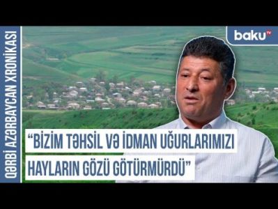 Xronika: "Soyuq qış günü hərbçilər dedilər ki, səhər saat 6-da buranı tərk etməlisiniz"