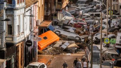 İspaniyada evləri daşqın zamanı dağılanlara 60 min avro veriləcək