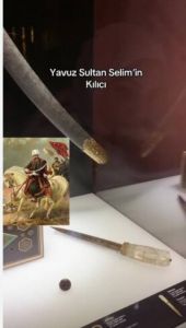 Yavuz Sultan Selimdən saray əhlinə verilən dərs: "Kılıcınız keskin olsun..."