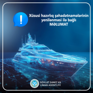 Xüsusi hazırlıq şəhadətnamələrinin yenilənməsi barədə